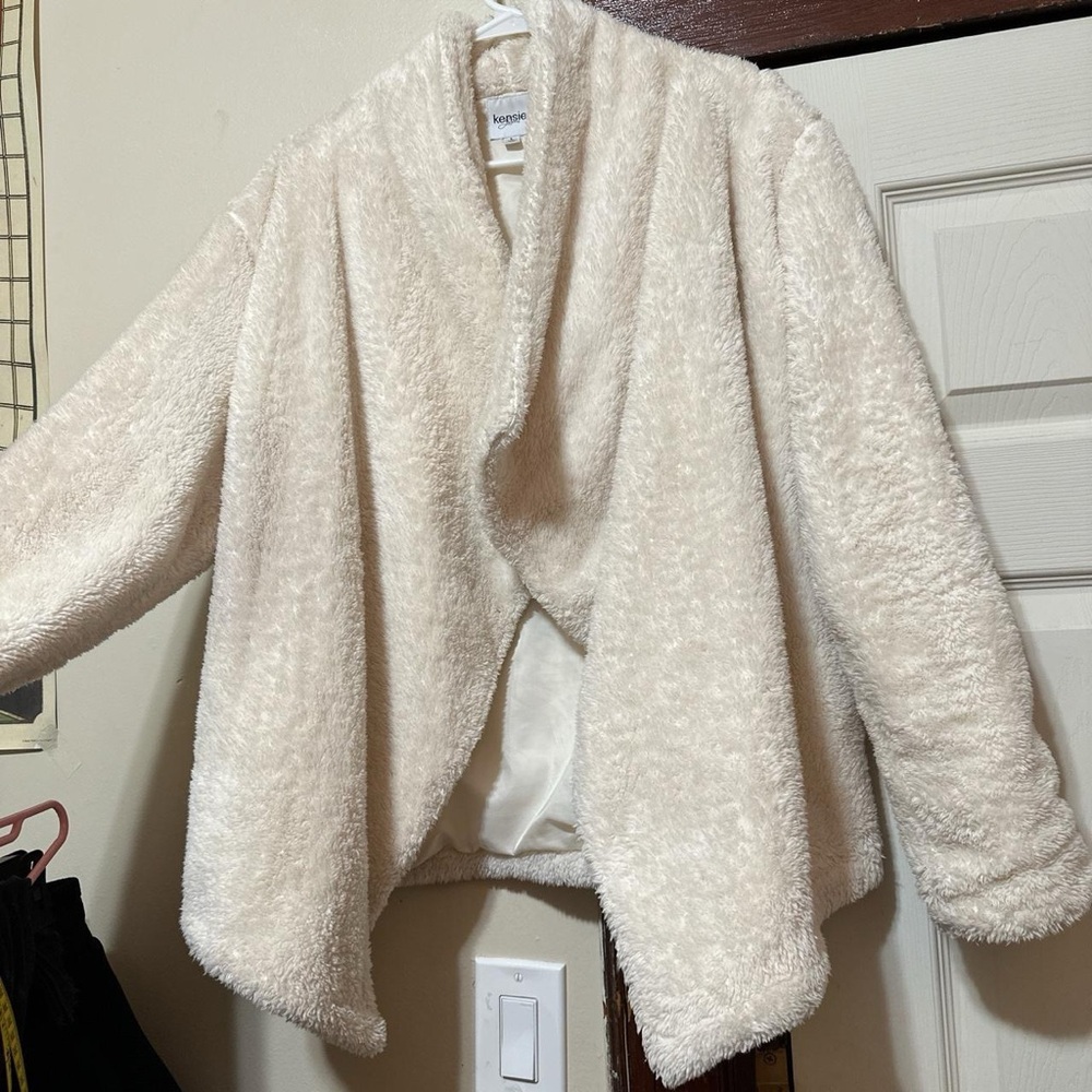 Winter faux fur cozy jacket